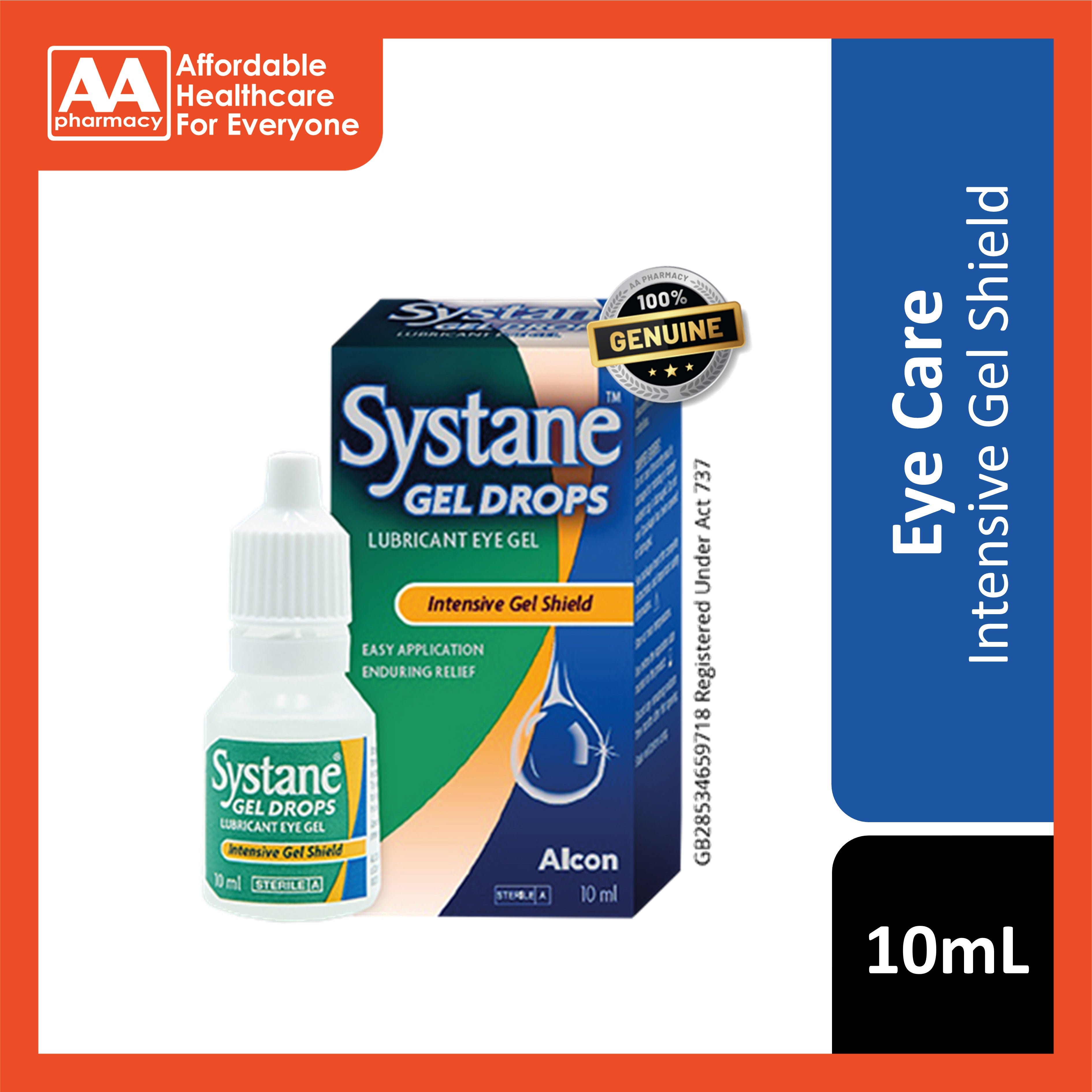Systane Gel Drops Lubricant Eye Gel 10mL AA Pharmacy Systane Gel Drops Lubricant Eye Gel 10mL AA Pharmacy