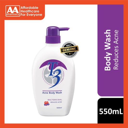 T3 Acne Body Wash 550mL