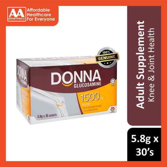 Donna Glucosamine 1500mg Sachet 5.8gx30's