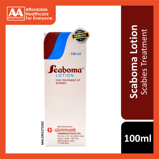 Scaboma Lotion (Treatment For Scabies) 100mL