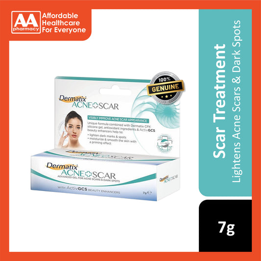 Dermatix Acne + Scar Advanced Gel 7g (For Acne Scars and Dark Spots)