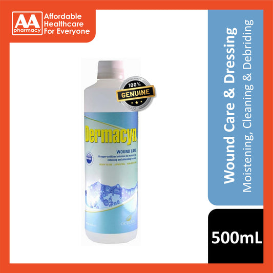 Dermacyn Wound Care Solution 500mL