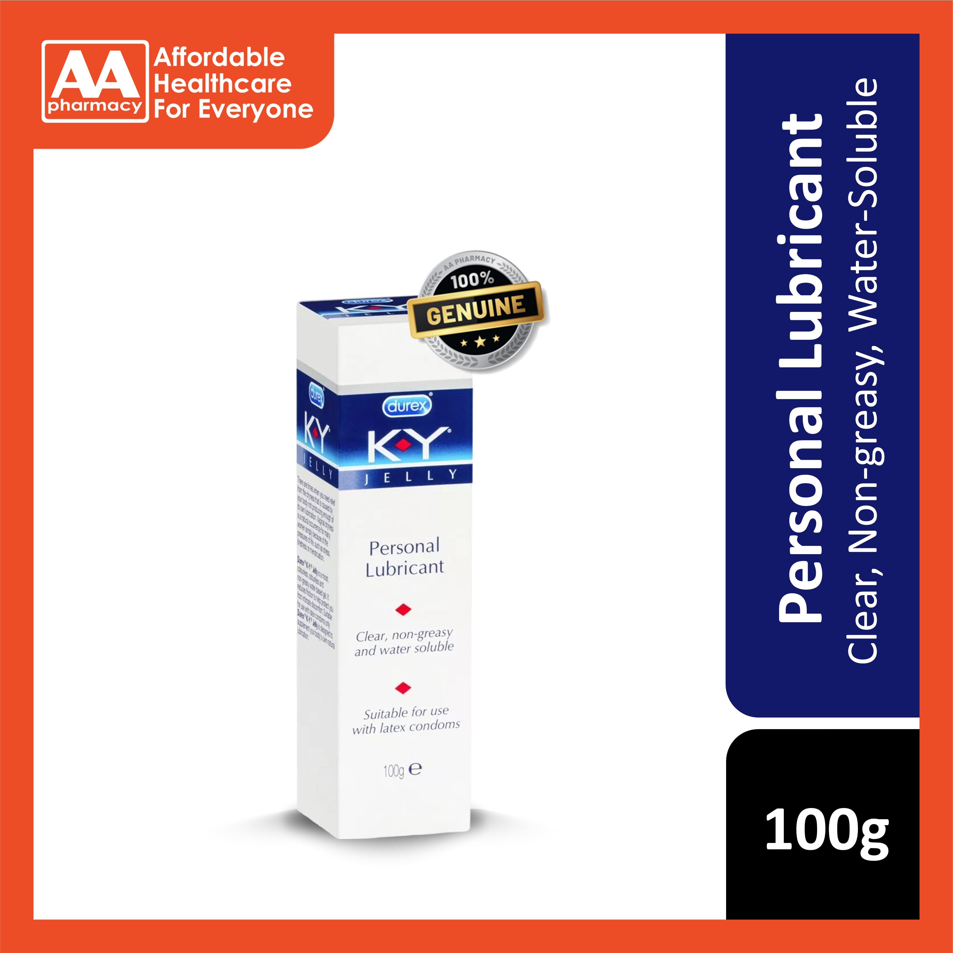 K-Y Jelly Personal Lubricant 100g AA Pharmacy K-Y Jelly Personal Lubricant 100g AA Pharmacy