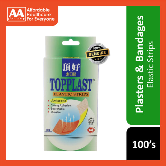 TopPlast Elastic Plaster Strip 100's