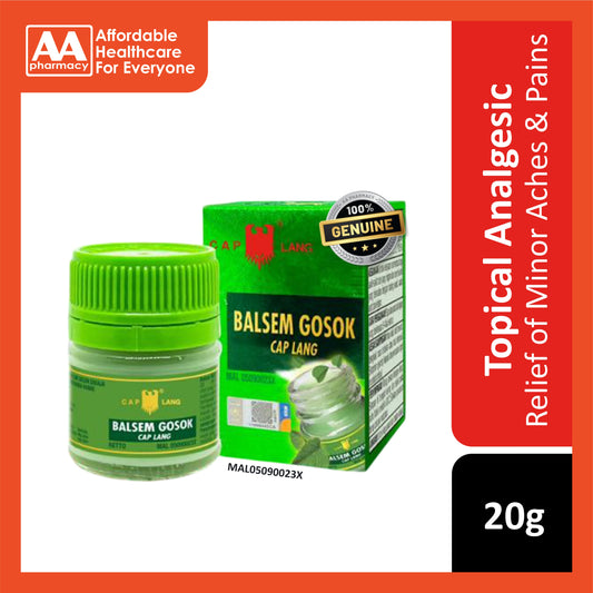 Eagle Brand Balm (Balsem Gosok Cap Lang) 20g