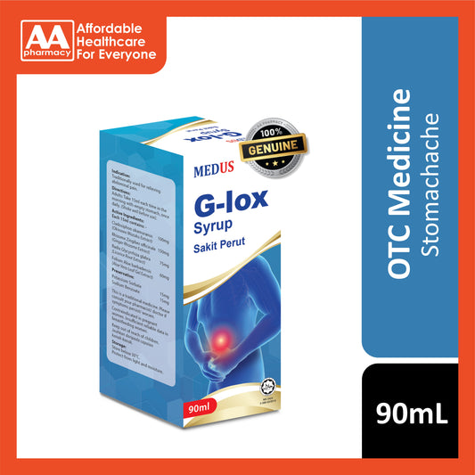 Medus G-Lox Syrup 90mL (For Stomach Discomfort)