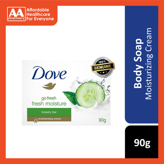 Dove Go Fresh Fresh Moisture Moisturizing Cream Beauty Bar Soap 90g