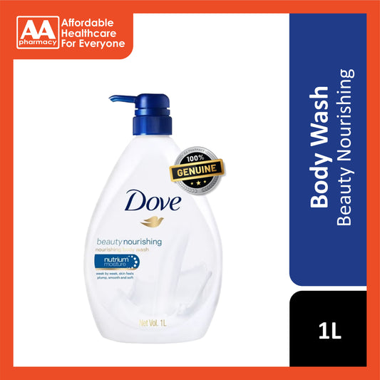 Dove Beauty Nourishing Nutrium Moisture Body Wash 1L