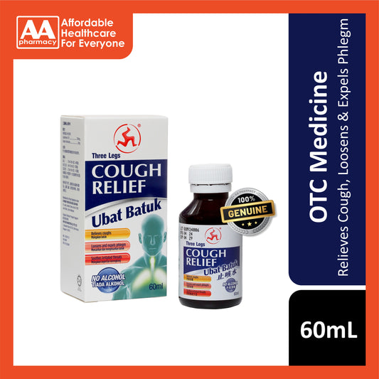 3 Legs Cough Relief Syrup 60mL