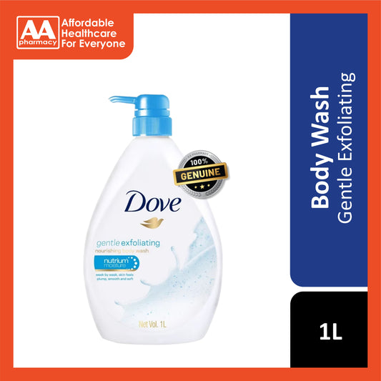 Dove Gentle Exfoliating Nutrium Moisture Body Wash 1L