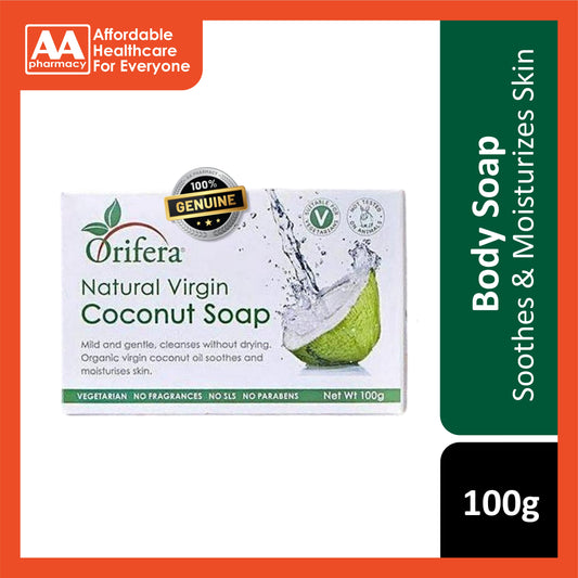 Orifera Natural Virgin Coconut Soap 100g
