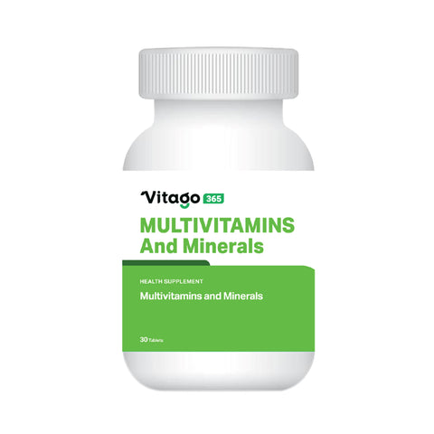 Vitago365 Multivitamins and Minerals Tablet 30's Vitago365 Multivitamins and Minerals Tablet 30's