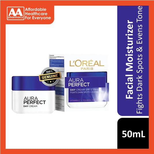 L'OrΓ©al Paris Aura Perfect Day Cream SPF 17 PA++ 50mL