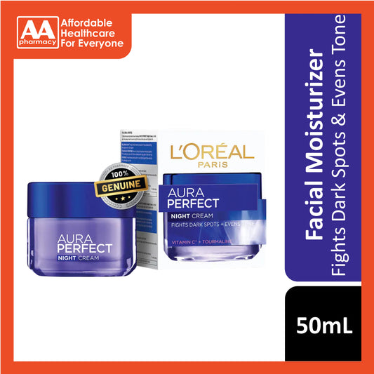 L'OrΓ©al Paris Aura Perfect Night Cream 50mL