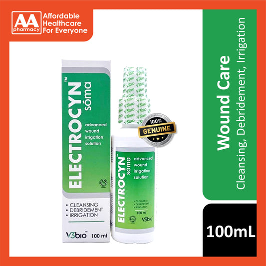 Electrocyn SΓ³ma Advanced Wound Irrigation Solution (Spray Bottle Mist) 100mL