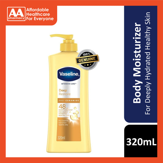 Vaseline Intensive Care Deep Restore Pro-Ceramide Body Moisturizer 320mL