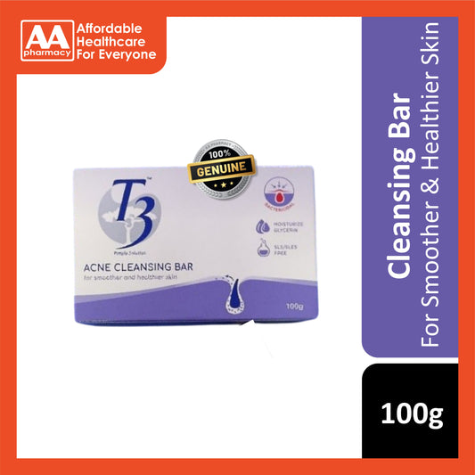 T3 Acne Cleansing Bar 100g
