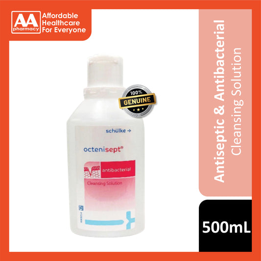 Schulke Octenisept Antibacterial Cleaning Solution 500mL