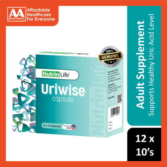 NutrinLife Uriwise Capsule 12x10's
