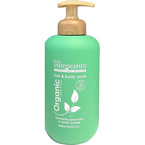 [CLEARANCE] [EXP:05/2024] Little Innoscents Spearmint Hair & Body Wash (Pump Bottle) 500mL