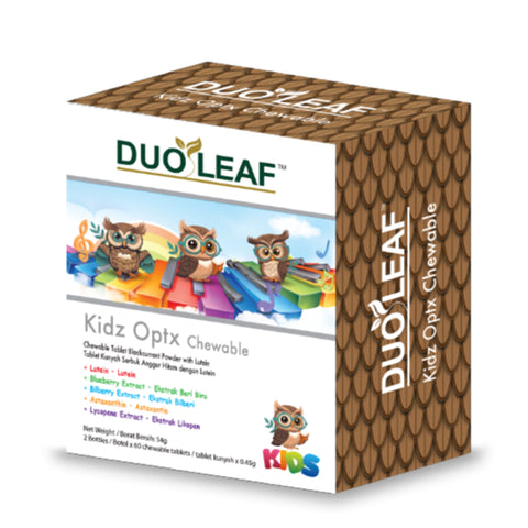 Duoleaf Kidz Optx Chewable 60's x2