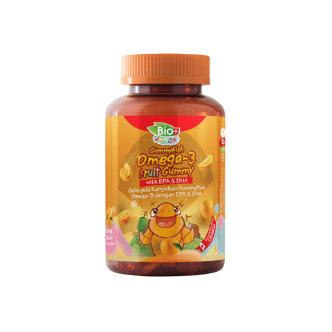 BioPlus Junior Omega-3 (DHA+EPA) Gummy 80's (Orange)