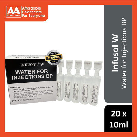 Infusol W Water For Injection BP (20 x 10ml)
