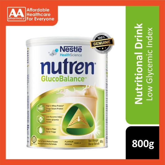 Nestlรฉ Nutren GlucoBalance 800g (Vanilla Flavour)