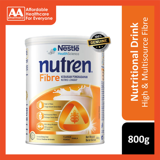 Nestlรฉ Nutren Fibre 800g (Vanilla Flavour)