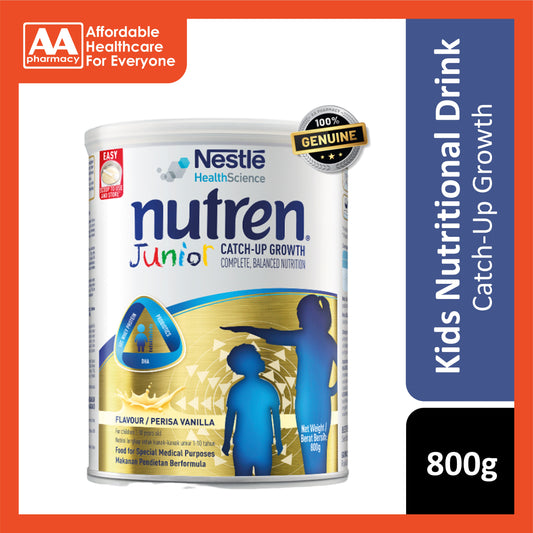 Nestlรฉ Nutren Junior Catch-Up Growth 800g (For Children 1-10 Years)