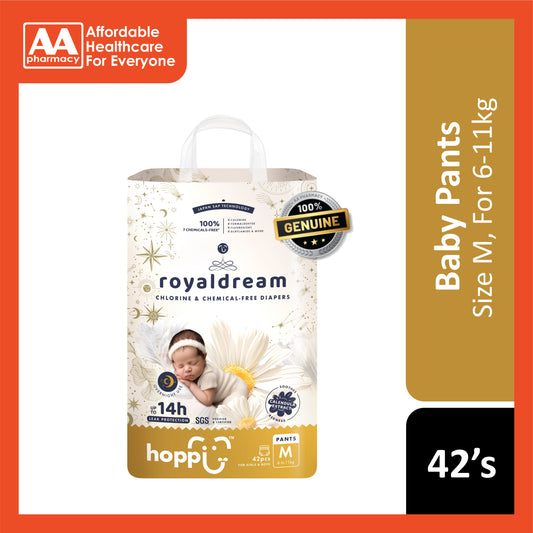 Hoppi RoyalDream Baby Pants Size M 42's (For 6-11kg)