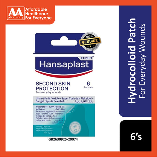 Hansaplast Second Skin Protection For Everyday Wounds 6's