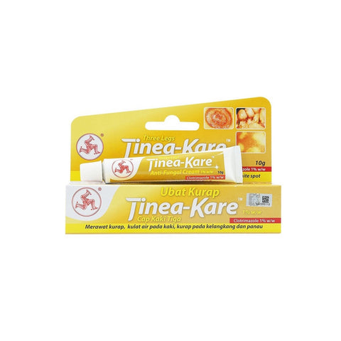 3 Legs Tinea-Kare Antifungal Cream 10g