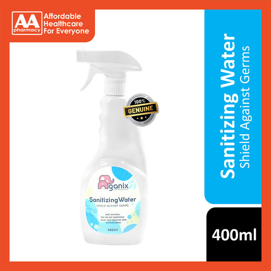 Aganix Sanitizing Water 400mL (Plants Based)