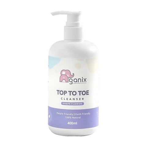 Aganix Top To Toe Cleanser (Grape) 400mL