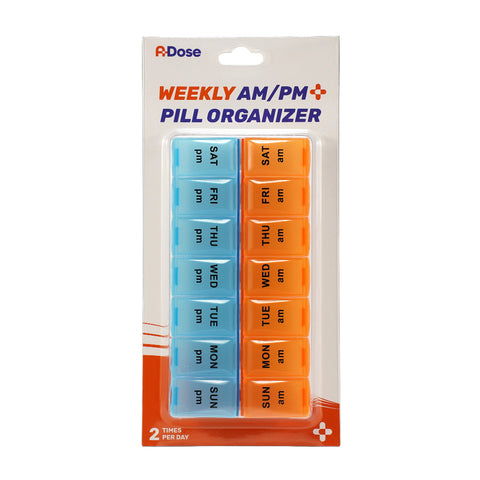 A-Dose Weekly AM/PM Pill Box (14 Compartments) 1's