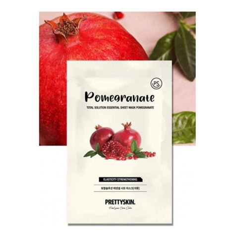 Pretty Skin Total Solution Essential Sheet Mask Pomegranate