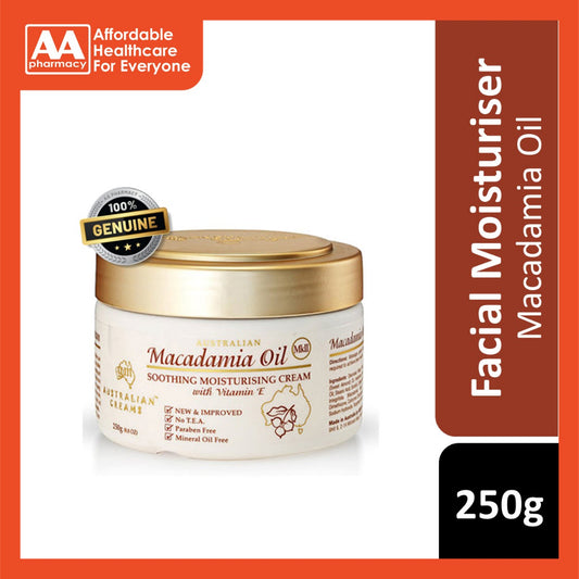 G&M Australian Creams Macadamia Oil 250g