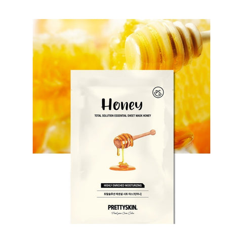Pretty Skin Total Solution Essential Sheet Mask Honey
