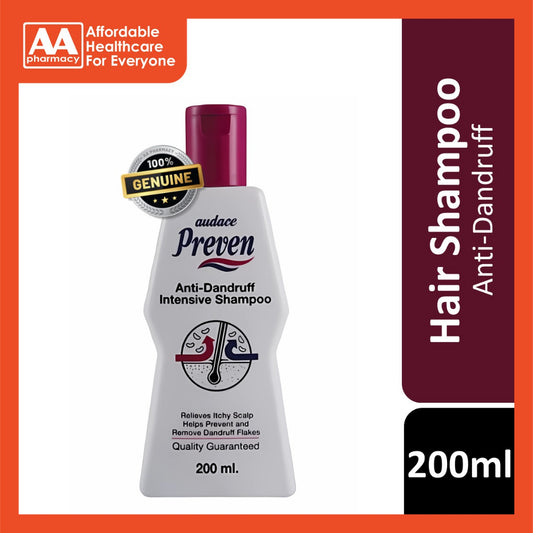 Audace Preven Dandruff Intensive Hair Shampoo 200ml