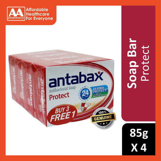Antabax Antibacterial Bar Soap 4x85g (Protect)