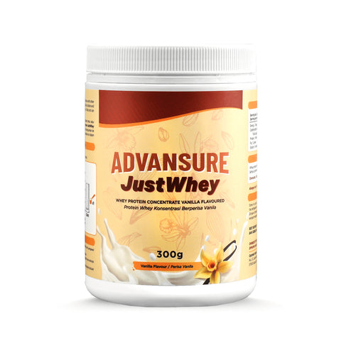 [NEW!] Advansure JustWhey Vanilla Flavour 300g