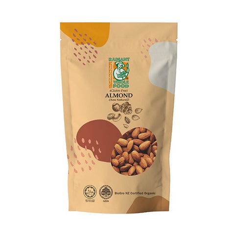 Radiant Raw Natural Almond 200g