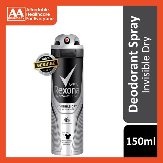 Rexona Men Spray 150ml - Invisible Dry
