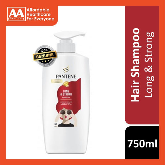 Pantene Long & Strong Shampoo 750mL