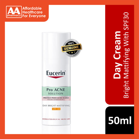 Eucerin Pro Acne Solution Day Bright Mattifying SPF 30 50mL
