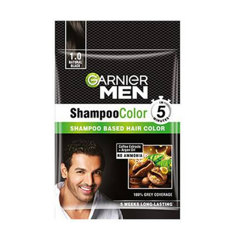 Garnier Men Shampoo Color Shade 1