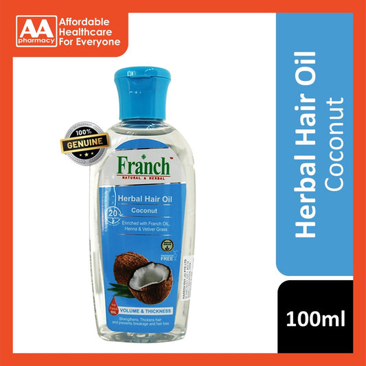 Franch Herbal Hair Oil Coconut 100mL