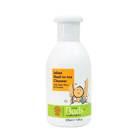 [CLEARANCE] [EXP:09/2024] Buds Infant Head To Toe Cleanser 225mL