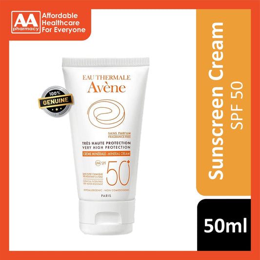 Avene Very High Protection Mineral Cream SPF50 50mL